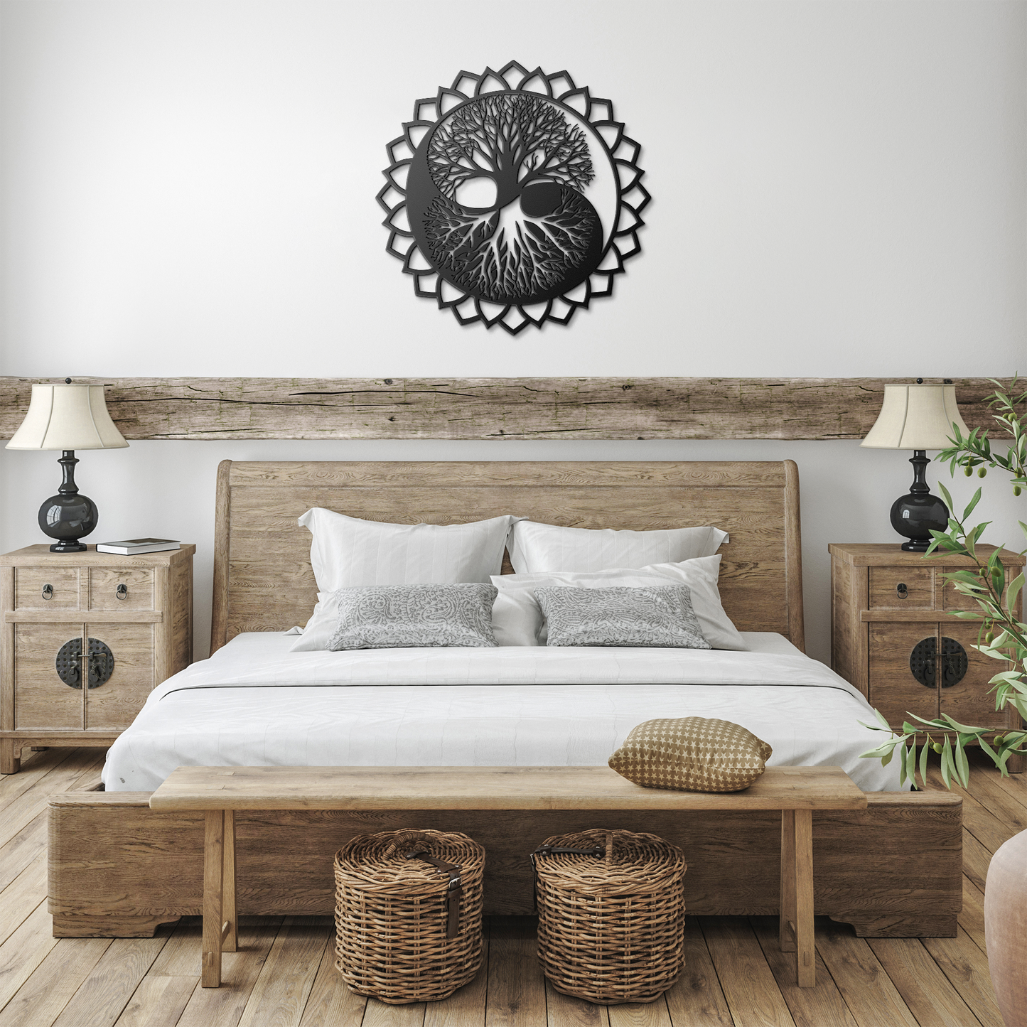 Tree_of_Life_in_Yin_Yang_Metal_Sign___Black_Farmhouse_Bedroom_Mockup.png