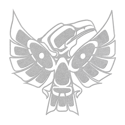 Thunderbird symbol rustic wall sign