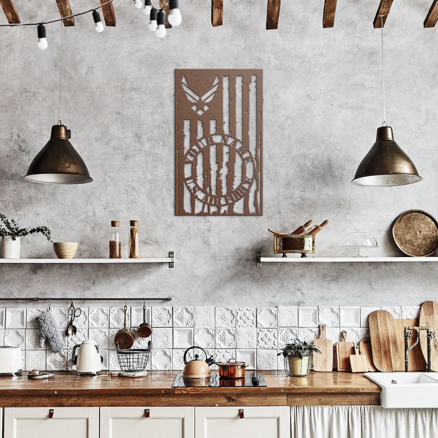 Outdoor Flags and Metal Art