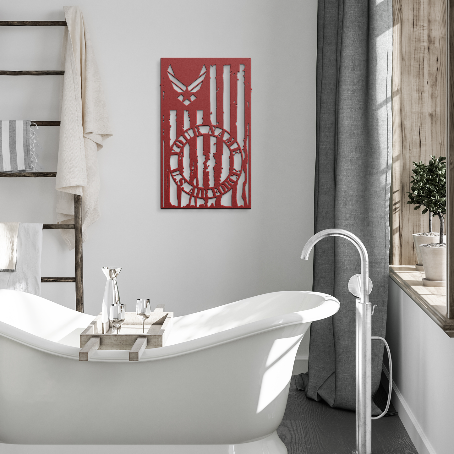 Patriotic USA Signs. Made with pride in the US with US Steel