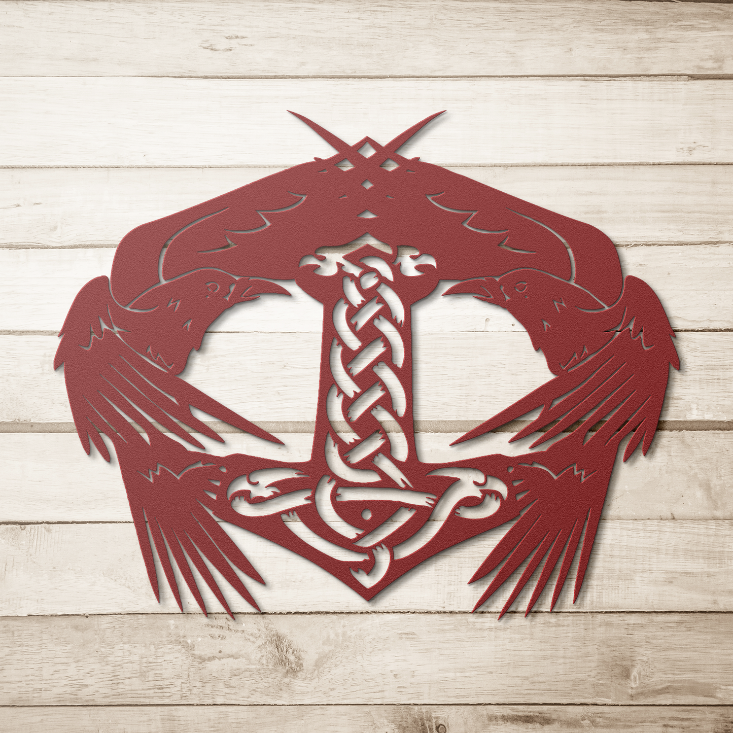 Norse mythology metal wall decor