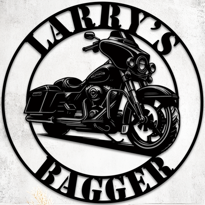 Harley Davidson metal art