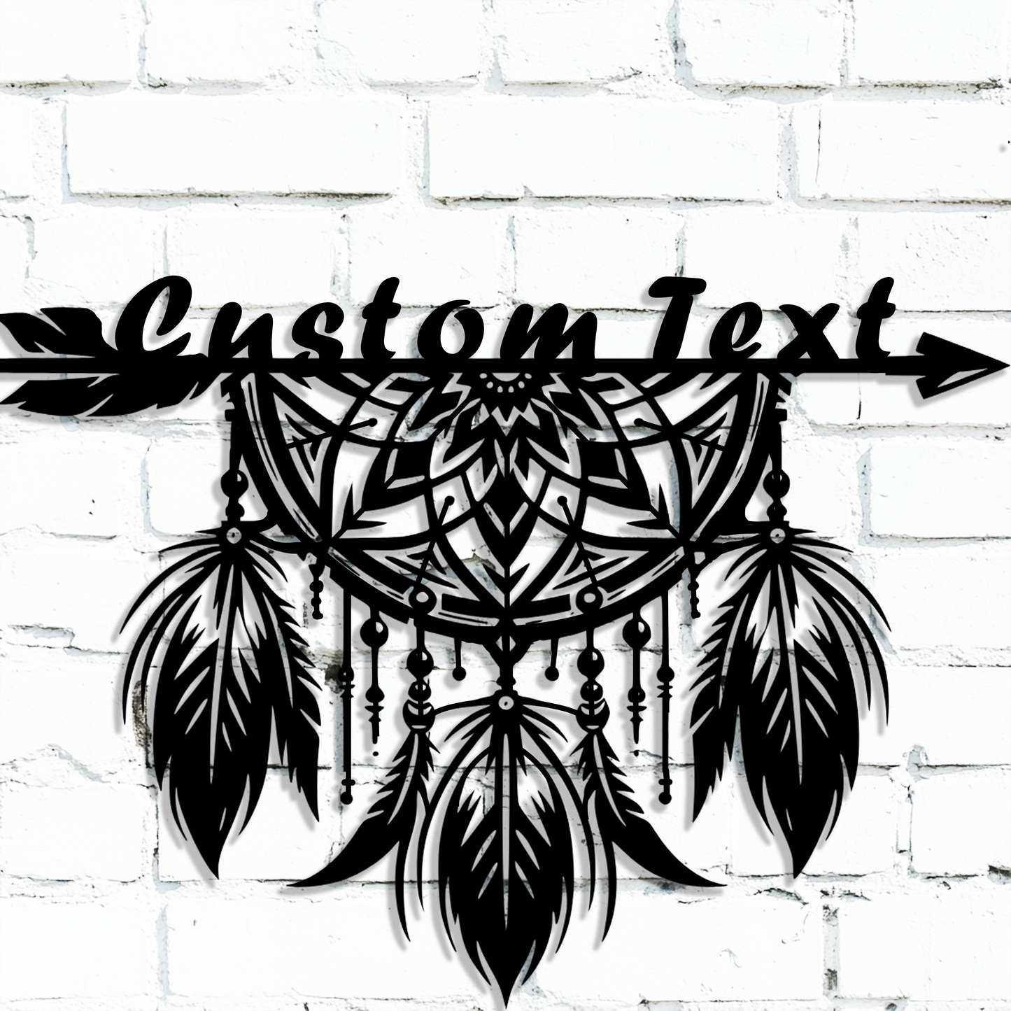 Custom Dream Catcher Metal Wall Art